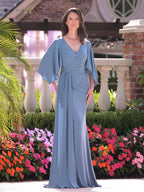 Rina di Montella Dress RD3238 - Sage Blue