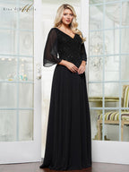Rina di Montella Dress RD3241 - Black