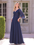 Rina di Montella Dress RD3241 - Navy