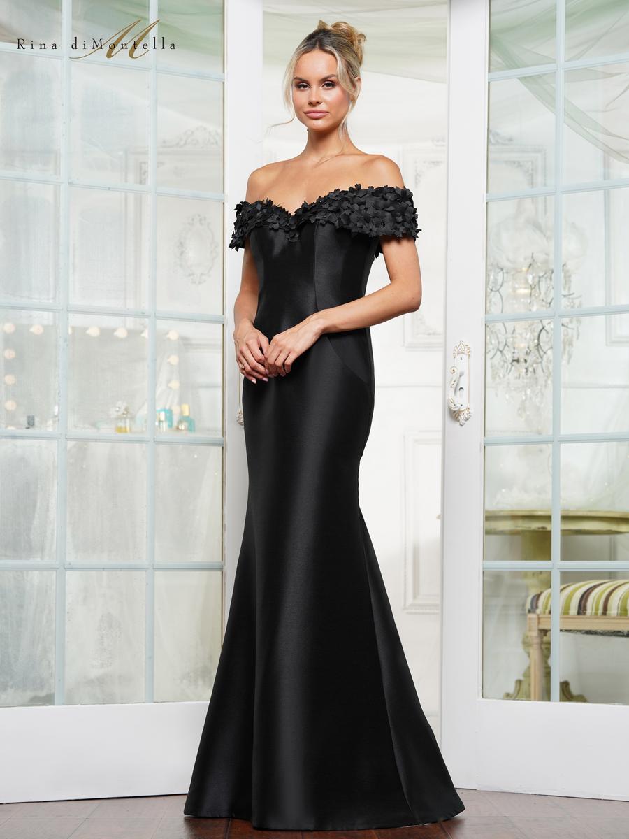 Rina di Montella Dress RD3254 - Black
