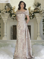 Rina di Montella Dress RD3306 - Rose Multi