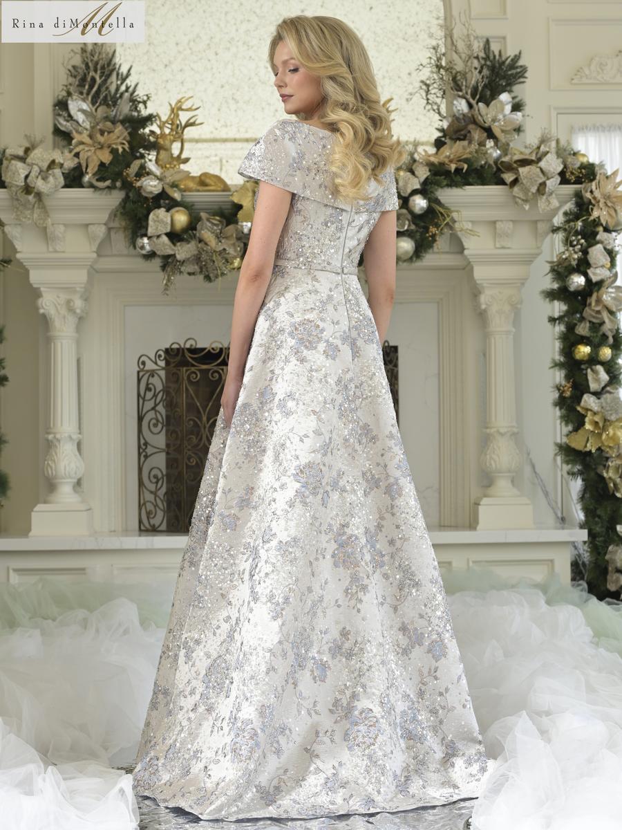 Rina di Montella Dress RD3312 - Blue Multi