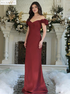 Rina di Montella Dress RD3325 - Wine
