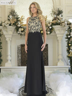 Rina di Montella Dress RD3345 - Black Gold