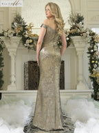 Rina di Montella Dress RD3364 - Antique Gold