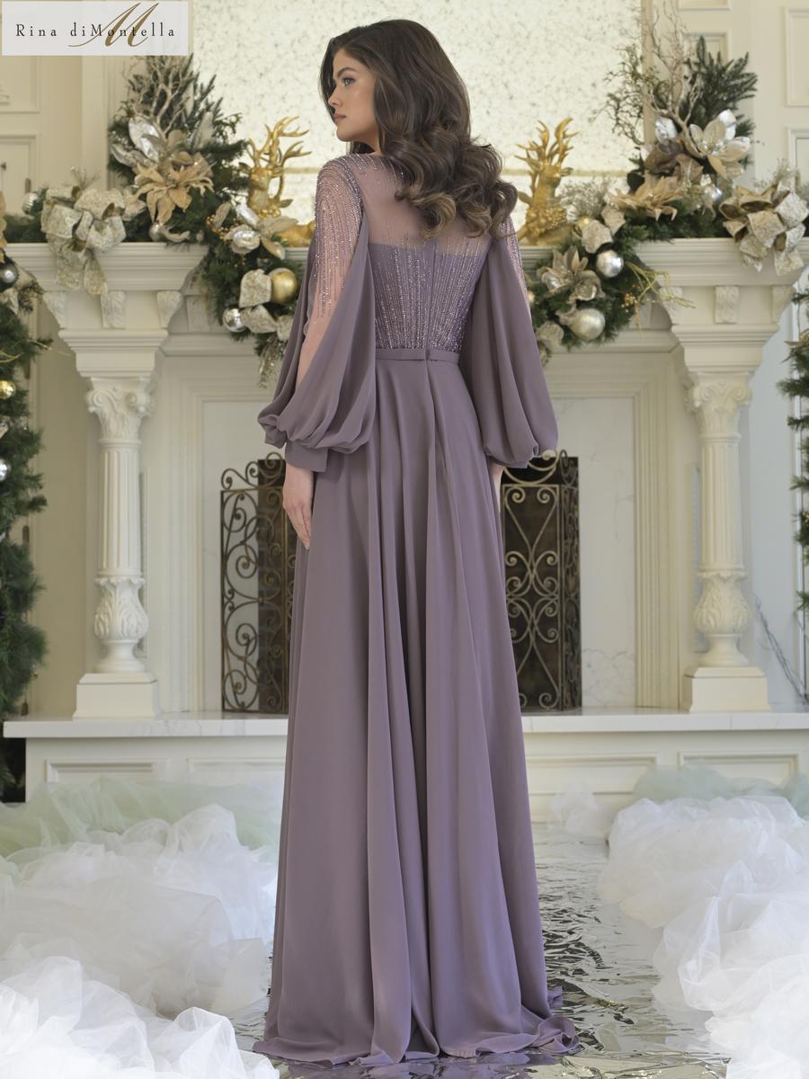 Rina di Montella Dress RD3374 - Victorian Lilac