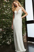 Jovani Wedding Dresses S03882 - Off White