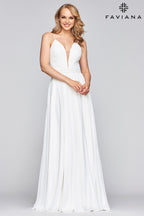 Faviana Glamour S10435 - Ivory