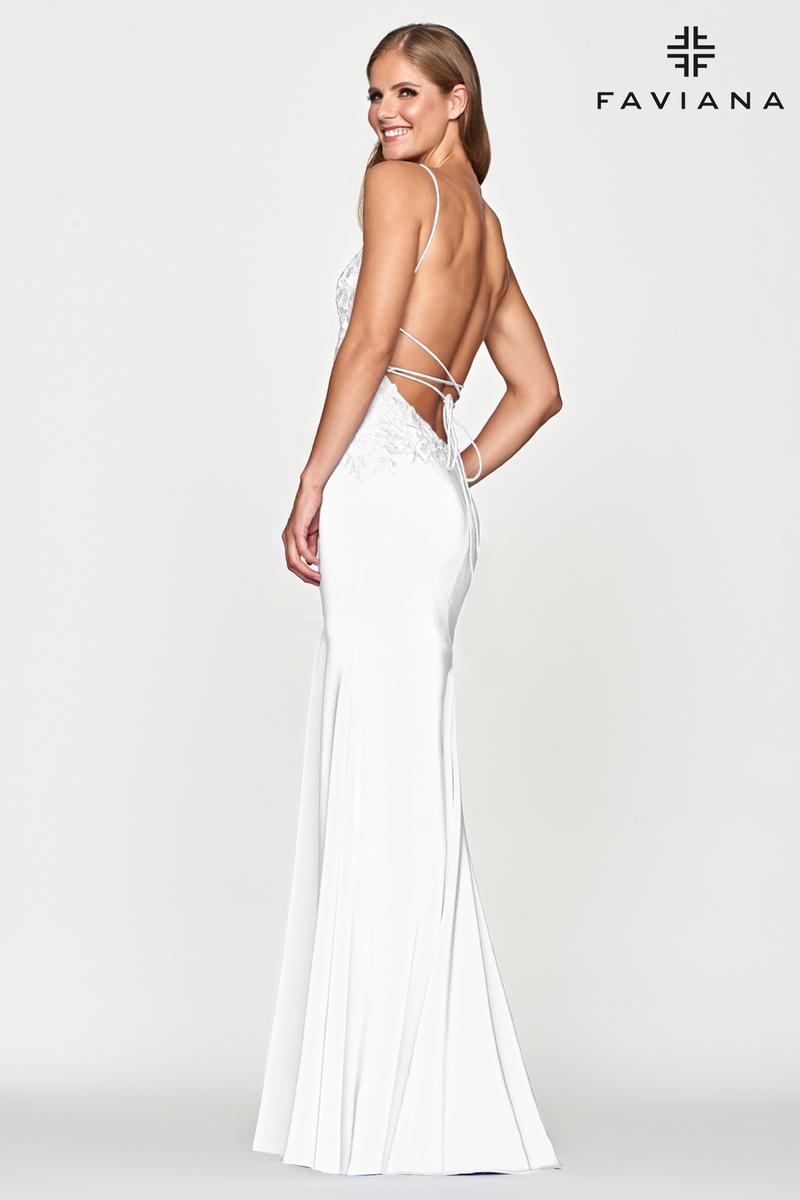 Faviana Glamour S10641 - ivory