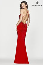 Faviana Glamour S10656 - Red