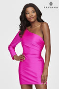 Faviana Dress S10705 - Hot Pinkeb4189
