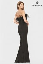 Faviana Dress S10851 - Black