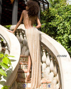 Jovani Couture Collection S4263 - Nude/Silver