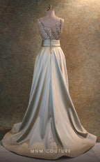 MNM Couture Dress V6397 - Beige