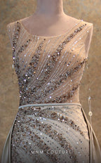 MNM Couture Dress V6397 - Beige