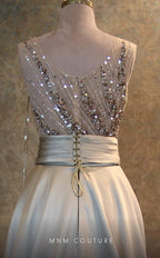MNM Couture Dress V6397 - Beige