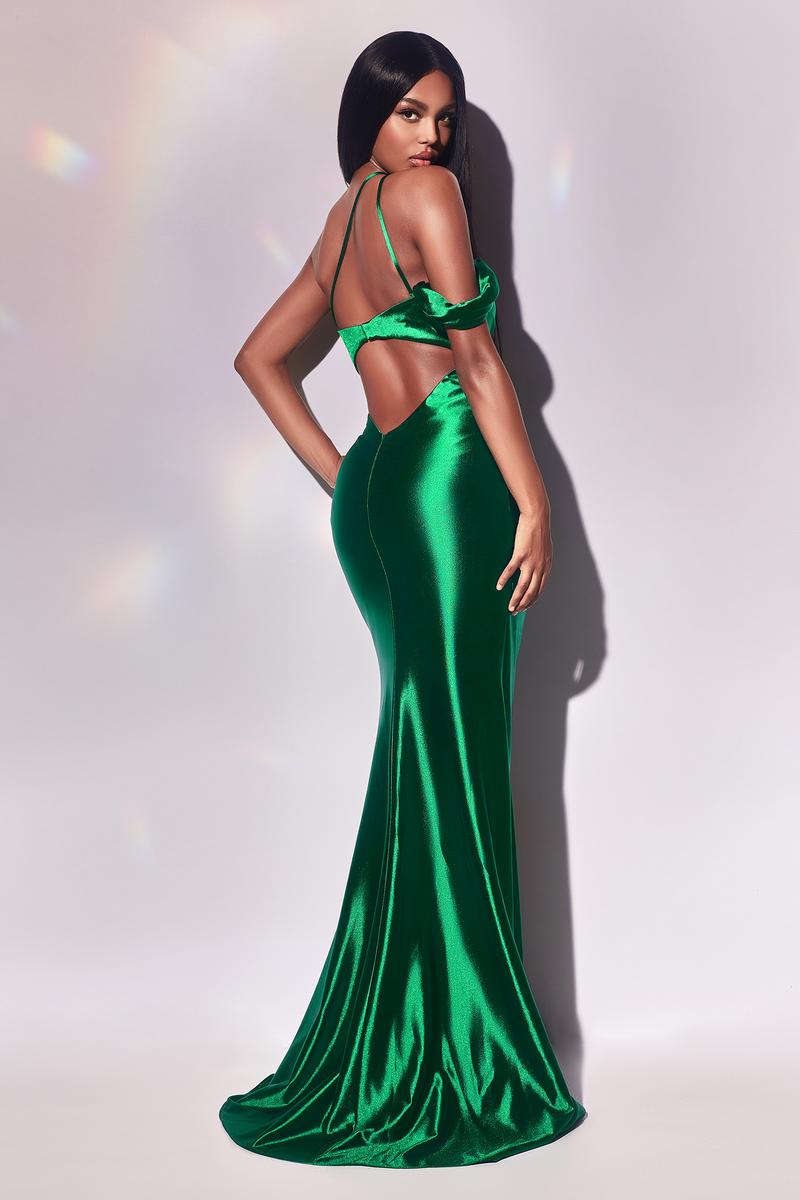 Ladivine Dress Y025 - Emerald