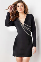Jovani Contemporary 36625 - Black