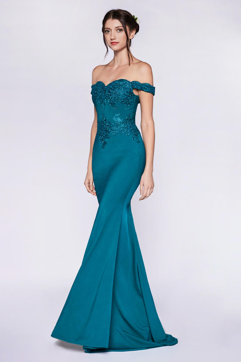 Cinderella Divine Dress CF158 - Teal Green