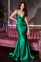 Ladivine Dress CH236 - Emerald