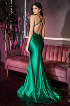 Ladivine Dress CH236 - Emerald