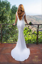 Terani Evenings Dress J3191 - Ivory
