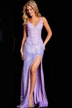 JVN Dress JVN36416 - Purple