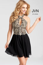 JVN by Jovani Homecoming Dress JVN53177 - Black