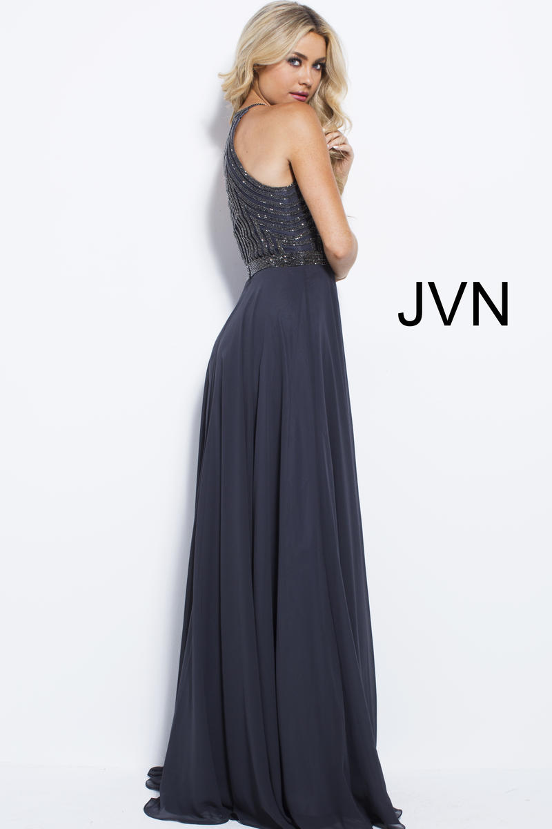 JVN Prom by Jovani Dress JVN59049 - Charcoal/Charcoal