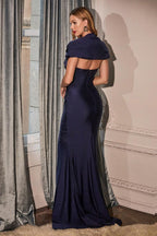 Ladivine Dress KV1061 - Navy