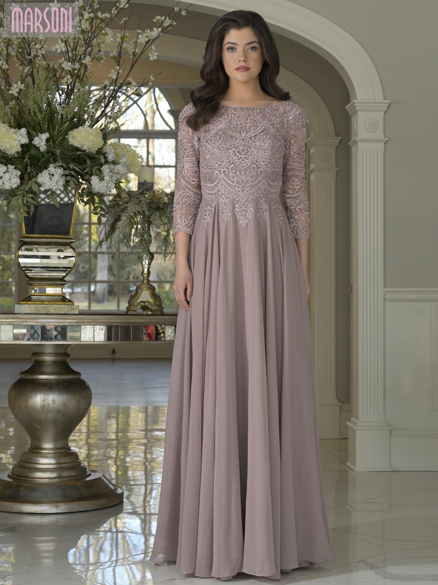 Marsoni by Colors Dress M238SL - Mauve
