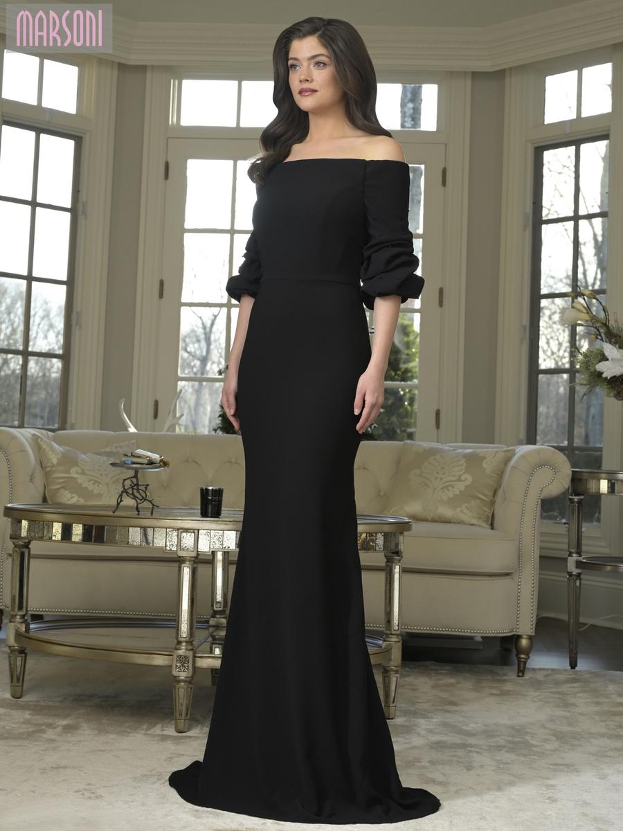 Marsoni by Colors Dress MV1337 - Black