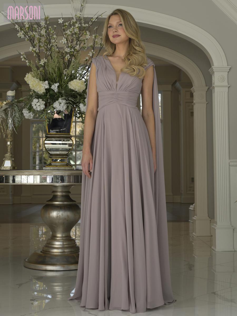 Marsoni by Colors Dress MV1349 - Dusty Rose