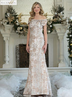 Rina di Montella Dress RD3106 - Gold Multi